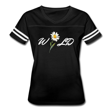 Women’s Vintage Sport T-Shirt - black/white