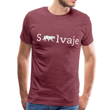 Load image into Gallery viewer, Salvaje T-Shirt - heather burgundy