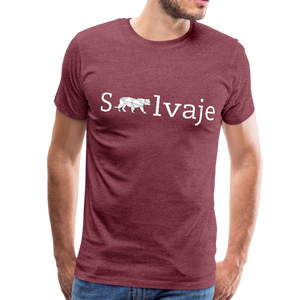 Salvaje T-Shirt - heather burgundy