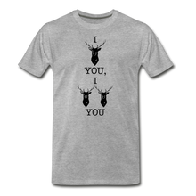 Load image into Gallery viewer, I Double Deer You T-Shirt - heather gray