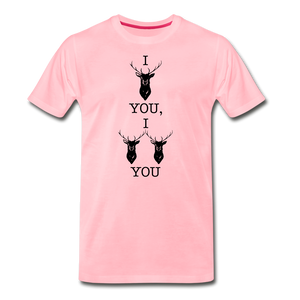 I Double Deer You T-Shirt - pink