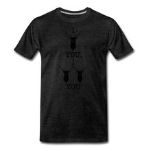 Load image into Gallery viewer, I Double Deer You T-Shirt - charcoal gray