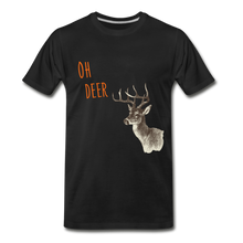 Load image into Gallery viewer, Oh Deer Men’s Premium Organic T - black