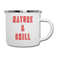 Load image into Gallery viewer, Nature &amp; Chill Camper Mug - white