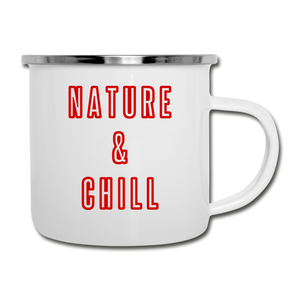 Nature & Chill Camper Mug - white