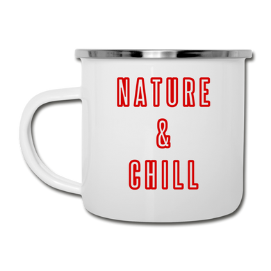 Nature & Chill Camper Mug - white