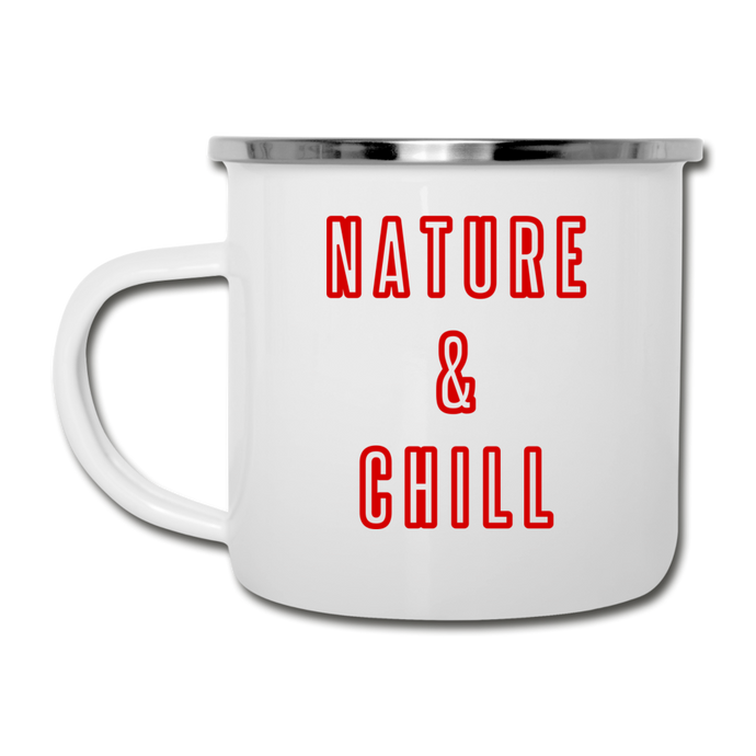 Nature & Chill Camper Mug - white